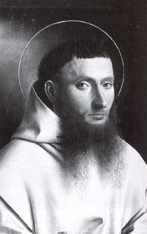 Portrait of a Karthuizer monk, Petrus Christus